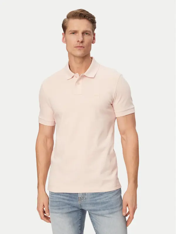Boss BOSS Polo Passenger 50507803 Svijetlo roza Slim Fit