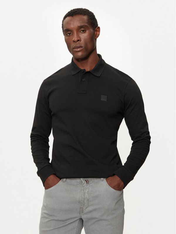 Boss Boss Polo Passerby 50507704 Crna Slim Fit