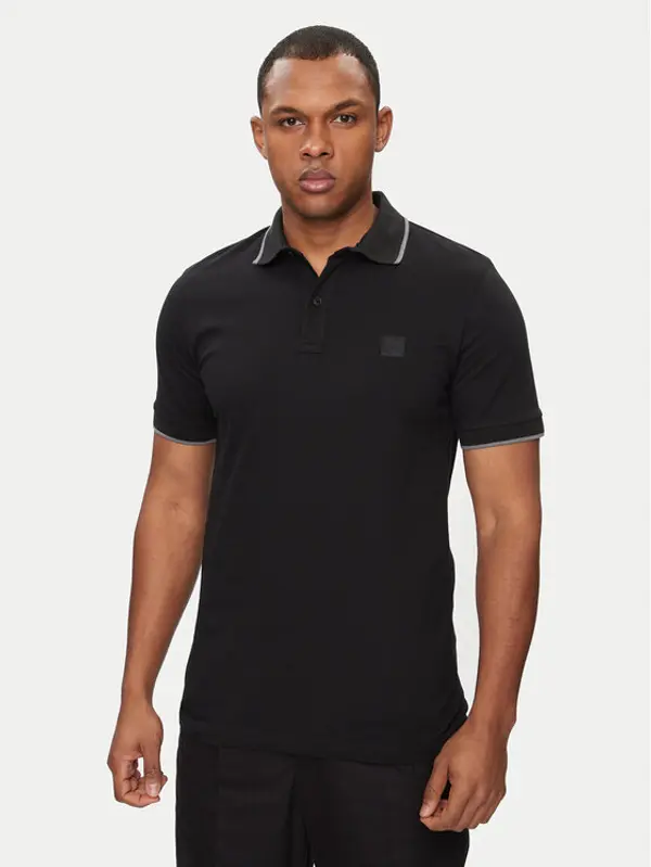 Boss Boss Polo Passertip 50507699 Crna Slim Fit