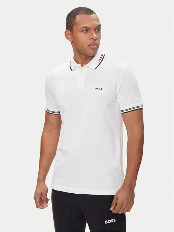 Boss Boss Polo Paul 50506193 Bijela Slim Fit