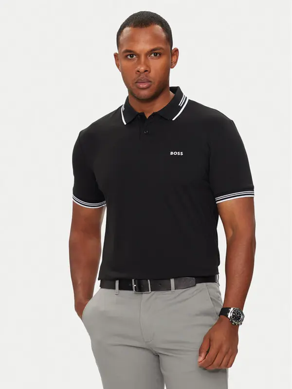 Boss Boss Polo Paul 50506193 Crna Slim Fit