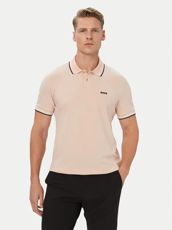 Boss BOSS Polo Paul 50506193 Svijetlo narančasta Regular Fit