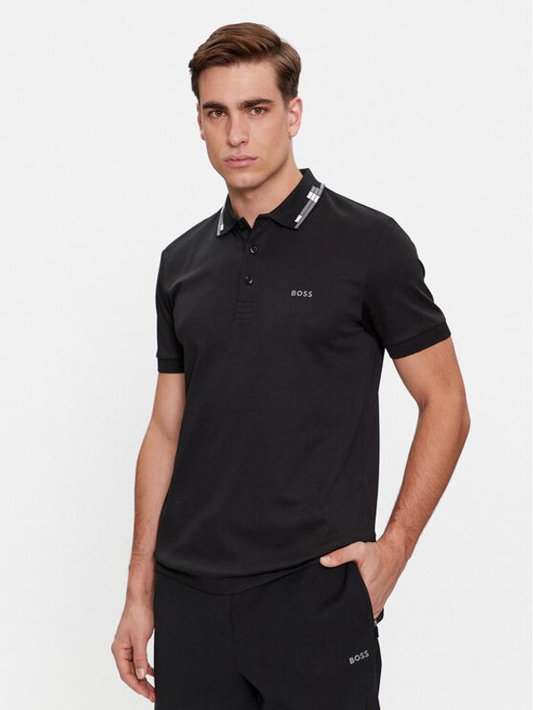 Boss Boss Polo Paule 50506180 Crna Slim Fit