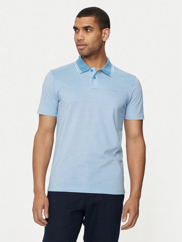 Boss Boss Polo Peoxfordnew 50507814 Plava Relaxed Fit