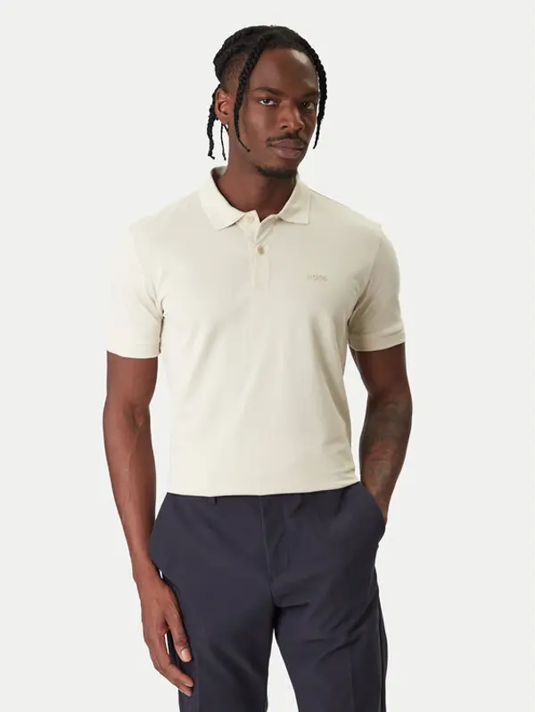 Boss BOSS Polo Pio 1 50554574 Bež Regular Fit