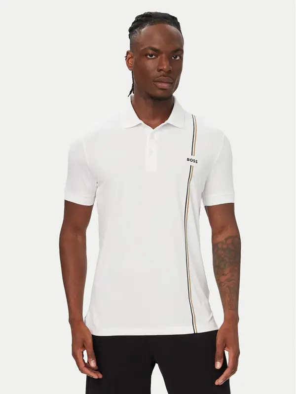 Boss BOSS Polo PL_TOC Game 3 50563363 Bijela Regular Fit