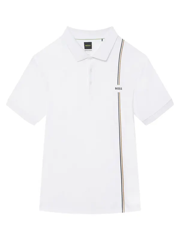 Boss BOSS Polo PL_TOC Game 3 50563363 Bijela Regular Fit