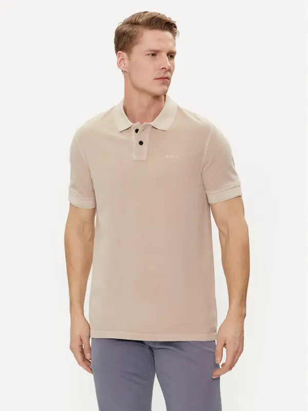Boss Boss Polo Prime 50507813 Bež Regular Fit