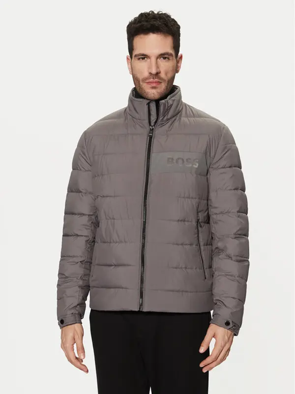 Boss BOSS Prijelazna jakna 50519237 Siva Regular Fit