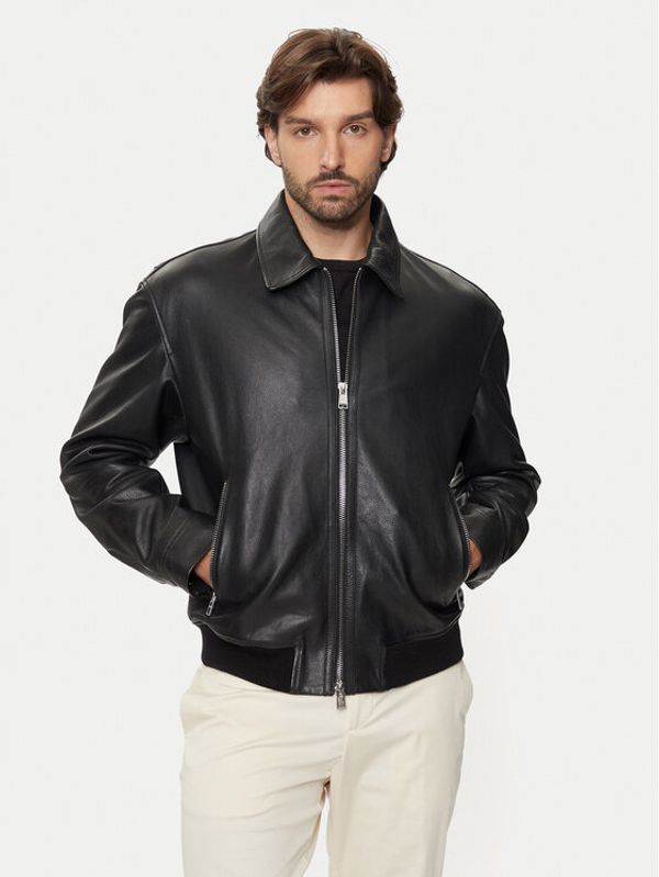 Boss Boss Prijelazna jakna C-Merwyn 50516898 Crna Regular Fit