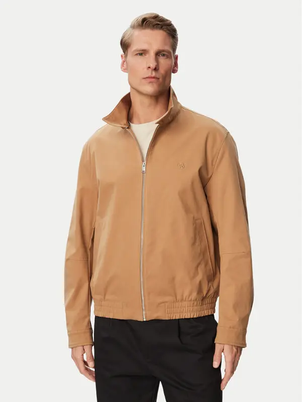 Boss BOSS Prijelazna jakna H-Coiner-263 50564252 Tamno bež Regular Fit