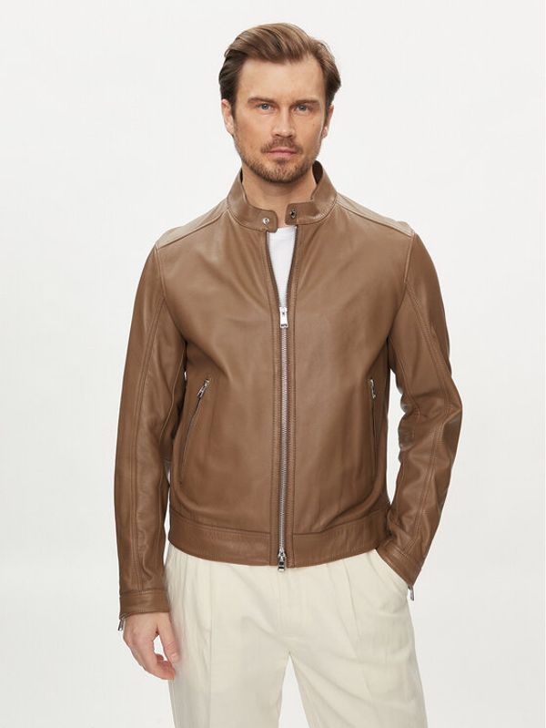 Boss Boss Prijelazna jakna Mansell 50506353 Smeđa Regular Fit