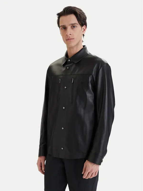 Boss BOSS Prijelazna jakna PS Spirit70 50560422 Crna Regular Fit