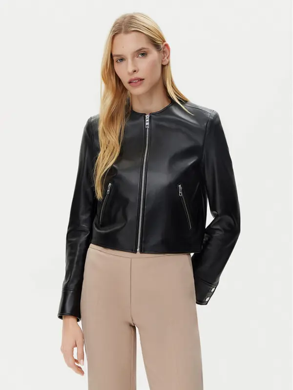 Boss BOSS Prijelazna jakna Sadenita 50531325 Crna Regular Fit