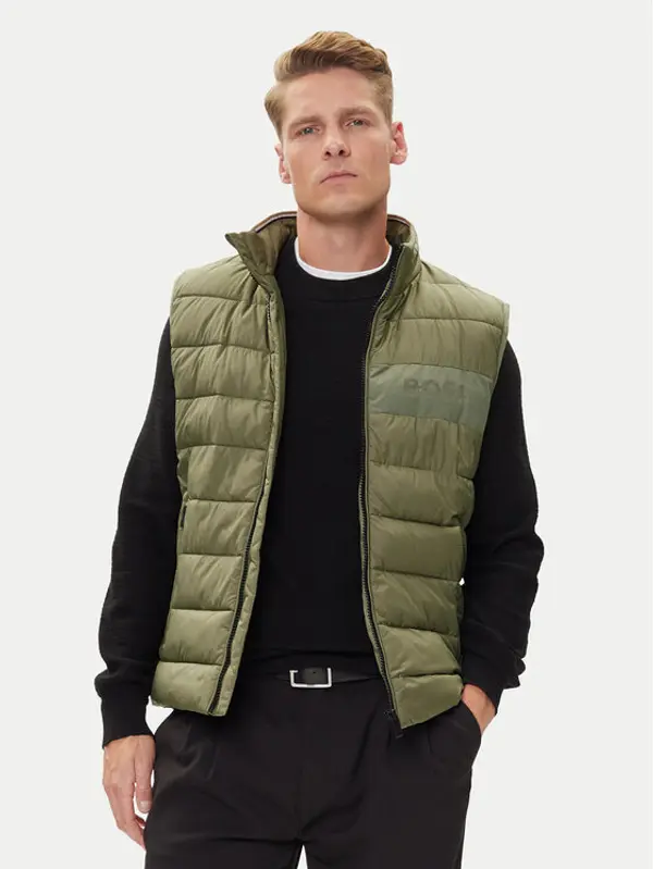 Boss BOSS Prsluk H-Cenito 50518375 Zelena Regular Fit