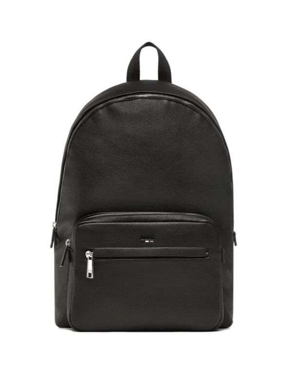 Boss Boss Ruksak Boss Zaino Nero in Eco Pelle - Ray Backpack Crna