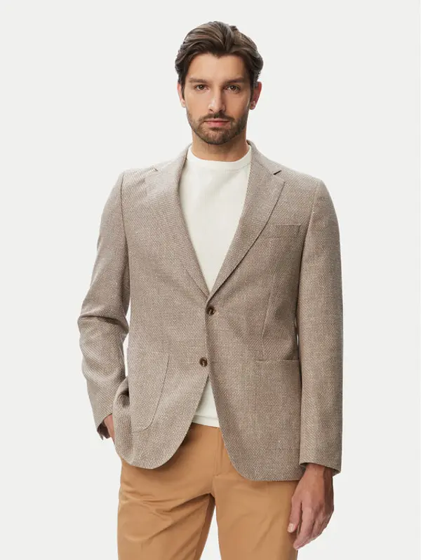 Boss BOSS Sakoi H-Huston 50567488 Bež Slim Fit