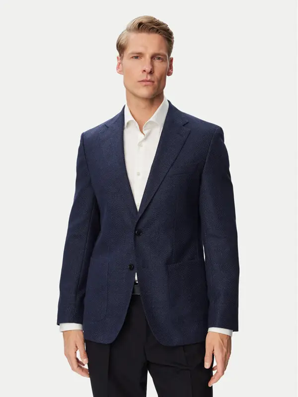 Boss BOSS Sakoi H-Hutson-2PP-263 50567488 Tamnoplava Slim Fit
