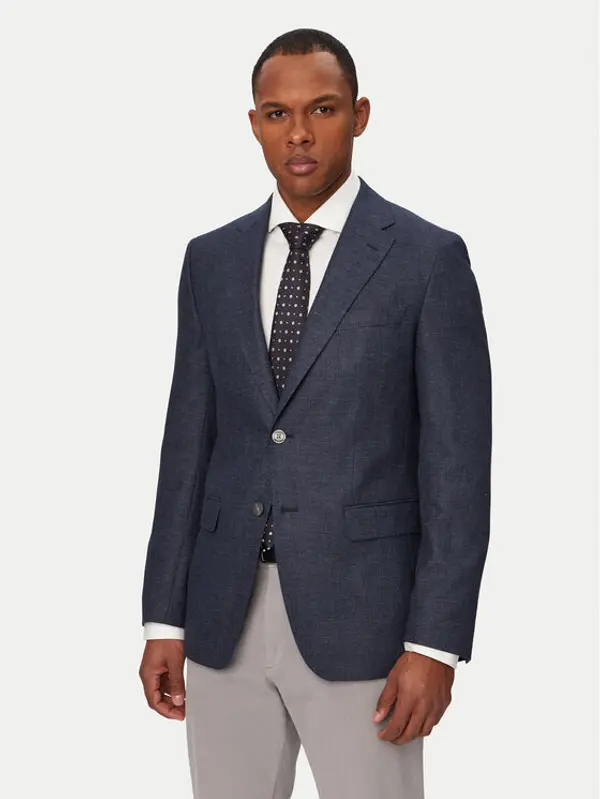 Boss BOSS Sakoi Hutson 50561859 Tamnoplava Regular Fit