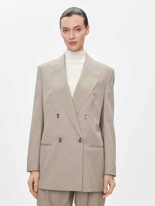 Boss Boss Sakoi Jarmina 50505587 Bež Relaxed Fit