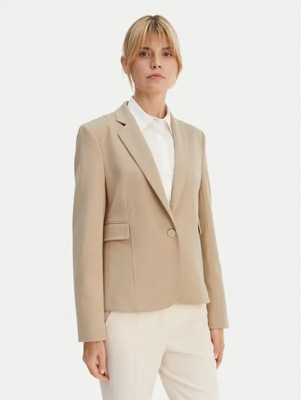 Boss BOSS Sakoi Jia14 50556336 Bež Slim Fit