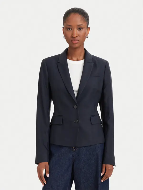 Boss BOSS Sakoi Jia18 50564479 Tamnoplava Slim Fit