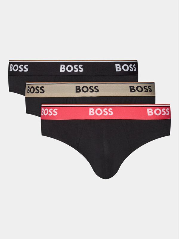 Boss Boss Set od 3 para muških slip gaća Power 50514920 Šarena