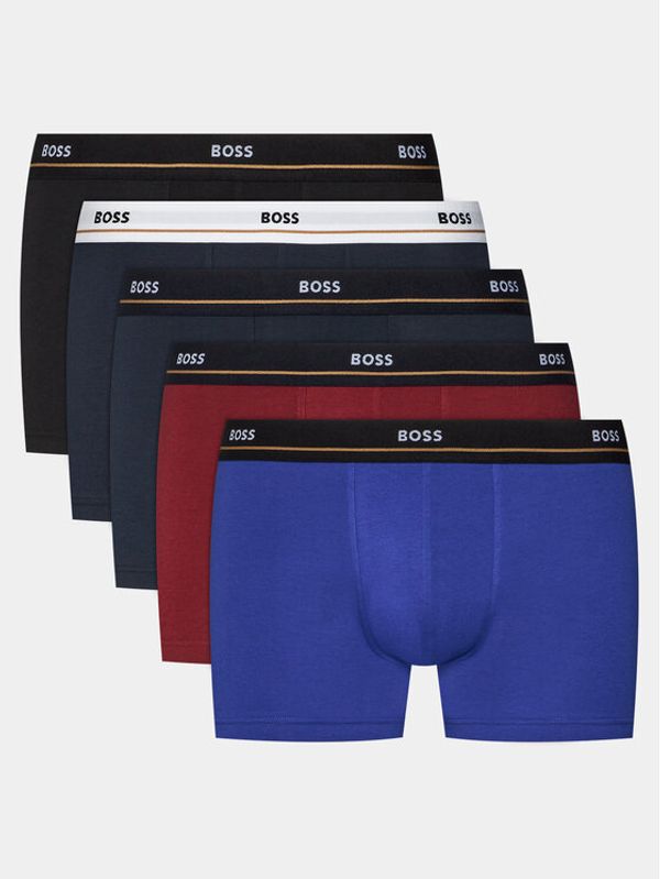 Boss Boss Set od 5 pari bokserica Trunk 5P Essential 50499430 Šarena