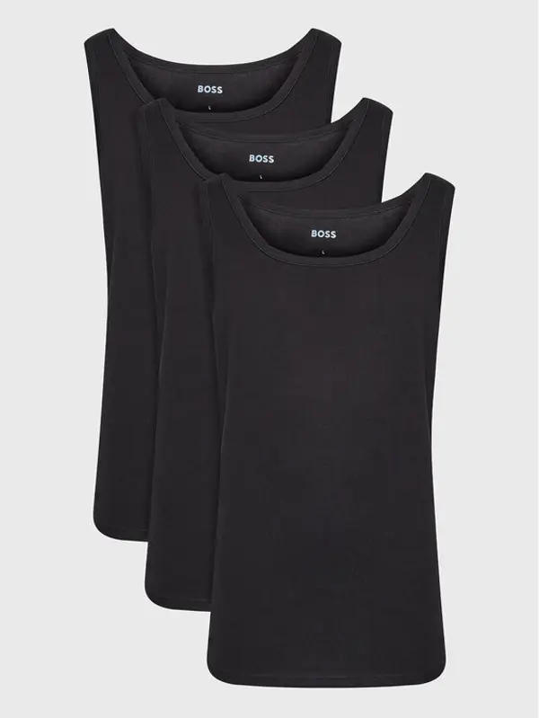 Boss BOSS Set potkošulja bez rukava﻿ 50475278 Crna Regular Fit