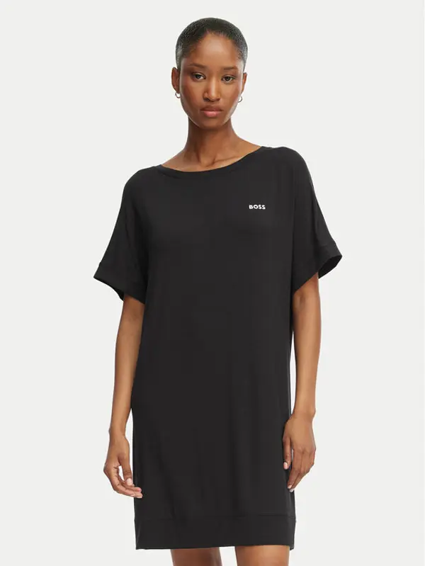 Boss BOSS Spavaćica Element 50561000 Crna Regular Fit