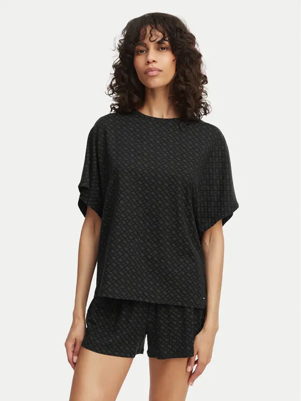 Boss BOSS Spavaćiće 50561029 Crna Oversize