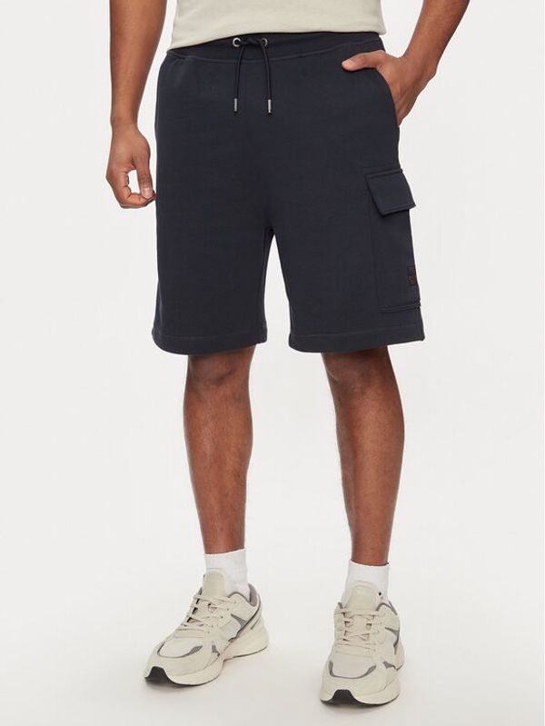 Boss Boss Sportske kratke hlače 50511591 Tamnoplava Relaxed Fit