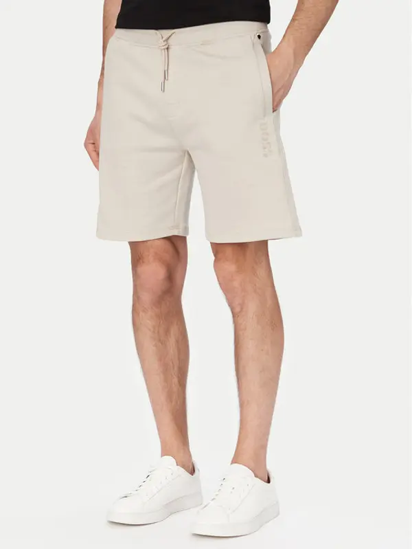 Boss BOSS Sportske kratke hlače 50561500 Bež Regular Fit