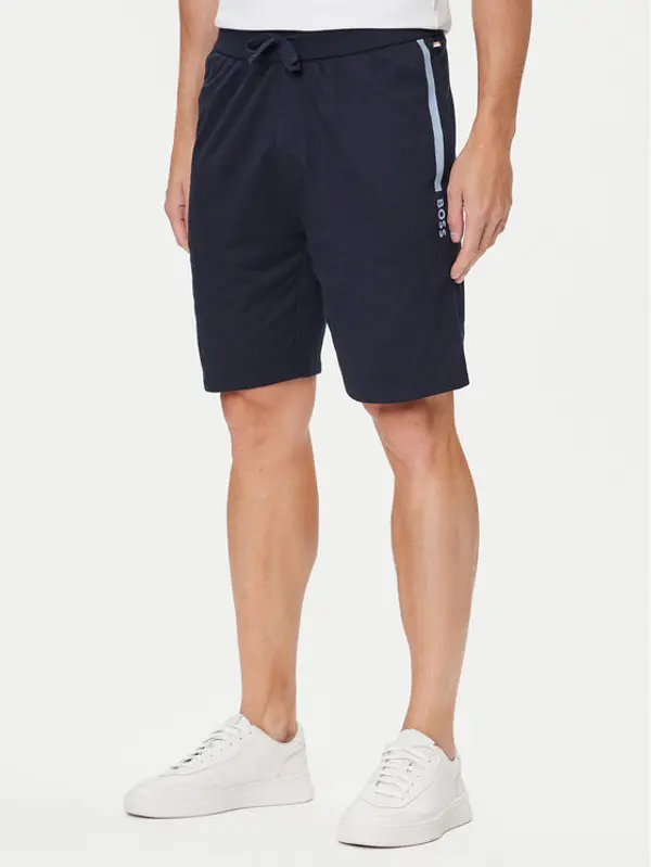 Boss BOSS Sportske kratke hlače Authentic 50545560 Tamnoplava Regular Fit