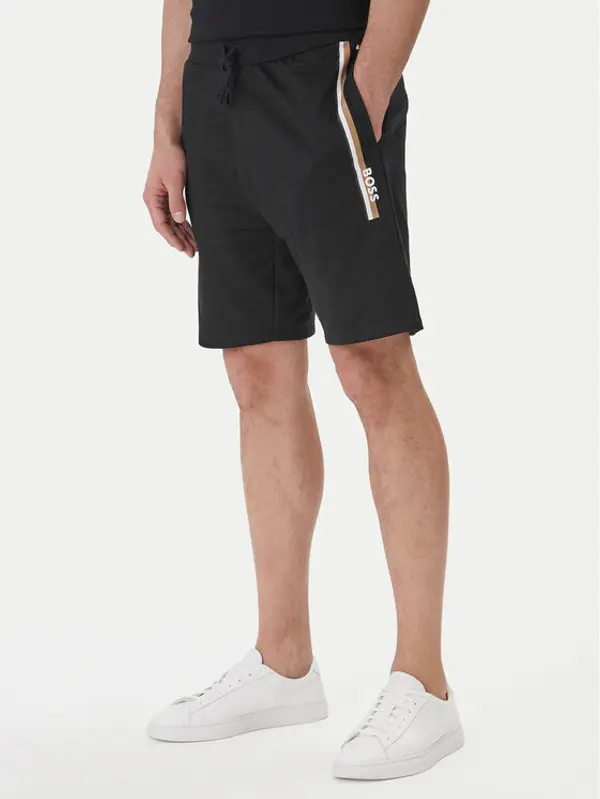 Boss BOSS Sportske kratke hlače Authentic 50554778 Crna Regular Fit