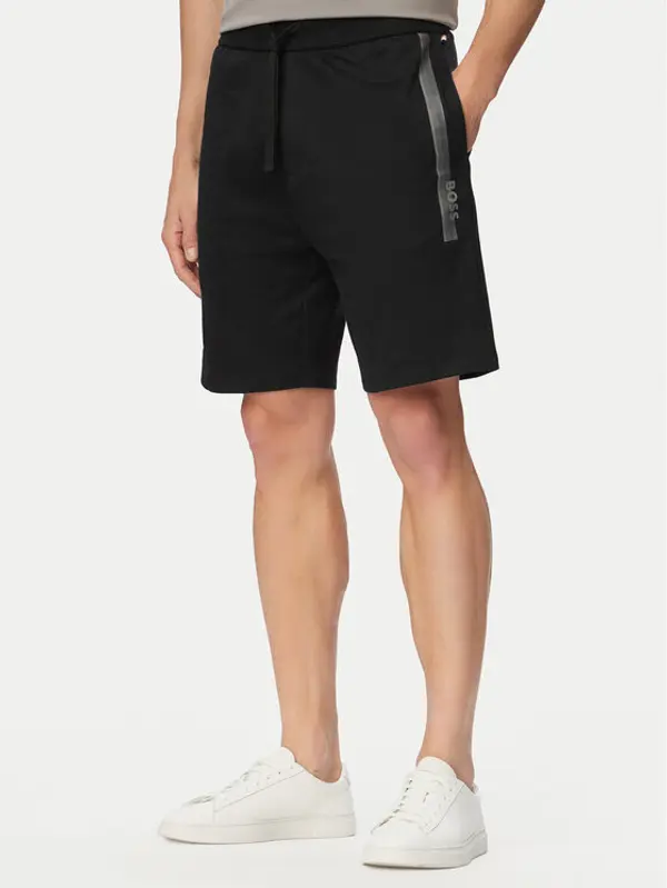 Boss BOSS Sportske kratke hlače Authentic 50554778 Crna Regular Fit