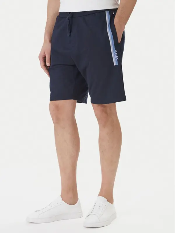 Boss BOSS Sportske kratke hlače Authentic 50554778 Tamnoplava Regular Fit