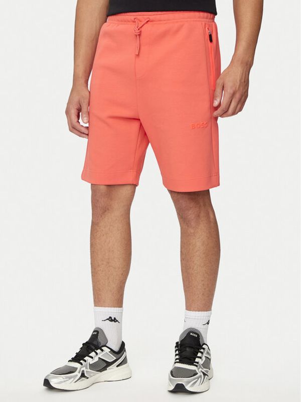 Boss Boss Sportske kratke hlače Headlo 1 50510348 Crvena Regular Fit