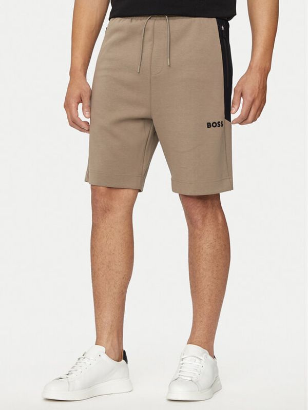 Boss Boss Sportske kratke hlače Headlo 1 50510348 Zelena Regular Fit