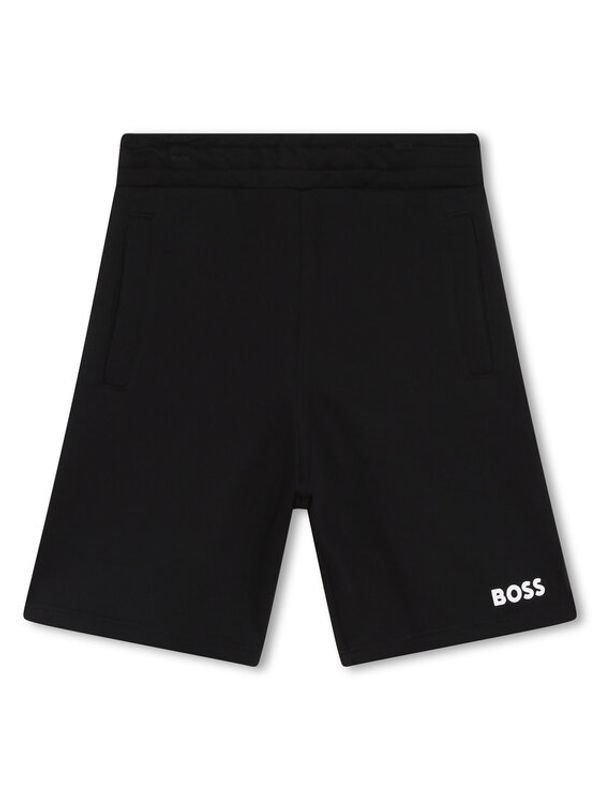 Boss Boss Sportske kratke hlače J24816 D Crna Regular Fit