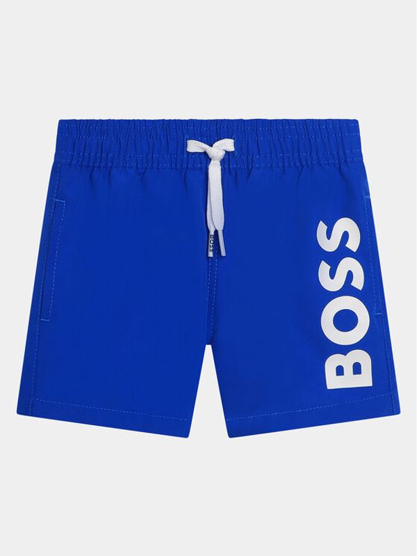 Boss Boss Sportske kratke hlače J50580 M Plava Regular Fit