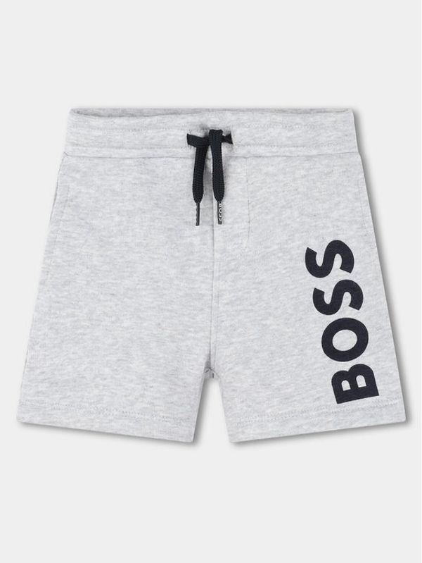 Boss Boss Sportske kratke hlače J50580 S Siva Regular Fit