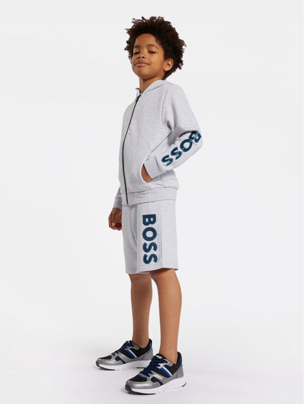 Boss Boss Sportske kratke hlače J50756 D Siva Regular Fit