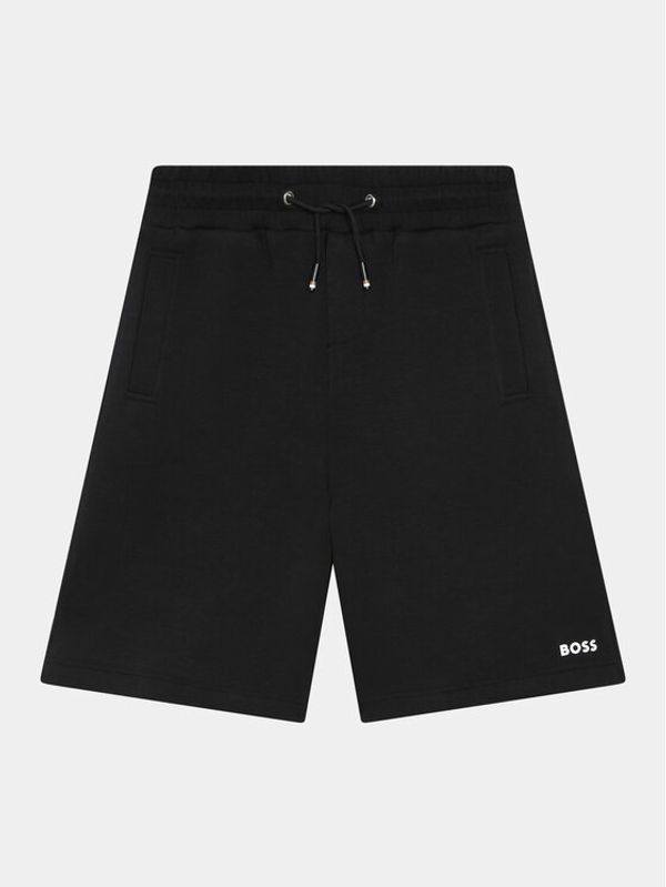 Boss Boss Sportske kratke hlače J50992 D Crna Regular Fit