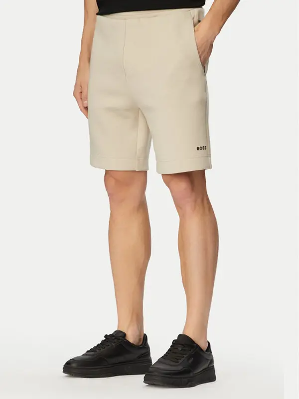 Boss BOSS Sportske kratke hlače JT_Globe 50558970 Svijetlo bež Regular Fit