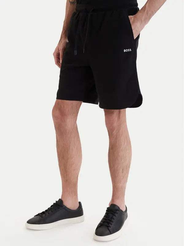Boss BOSS Sportske kratke hlače Member 50558883 Crna Relaxed Fit