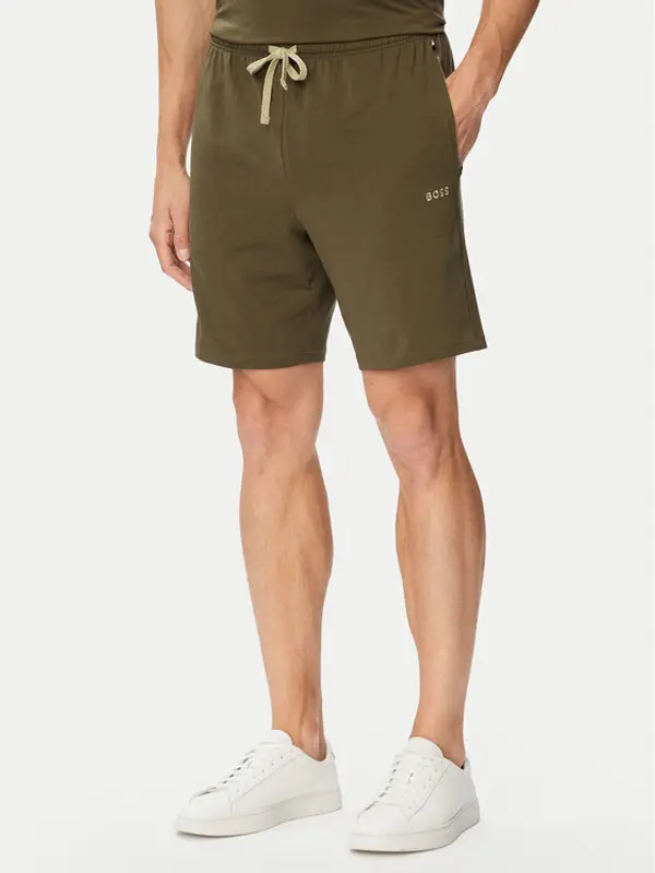 Boss BOSS Sportske kratke hlače Mix&Match 50515314 Kaki Regular Fit