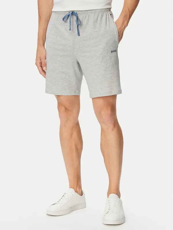 Boss BOSS Sportske kratke hlače Mix&Match 50515314 Siva Regular Fit