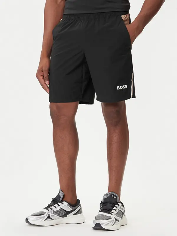 Boss BOSS Sportske kratke hlače S_T-Match 50541370 Crna Regular Fit