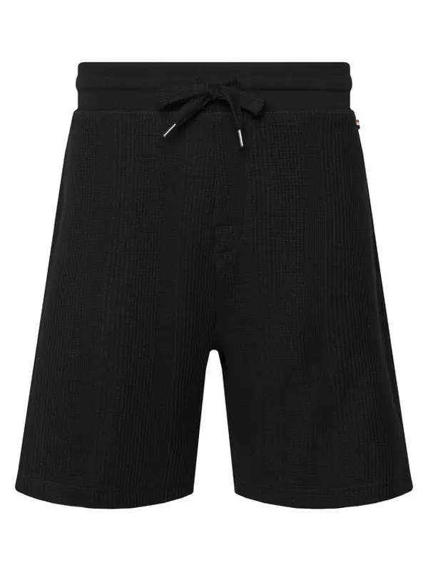 Boss BOSS Sportske kratke hlače Structure 50540581 Crna Regular Fit